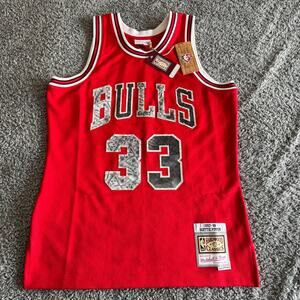 Mitchell & Ness Scottie Pippen NBA Chicago Bulls 75th HWC Swingman Jersey Sz M